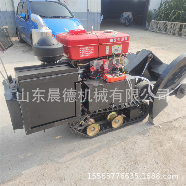 全自动履带式马路切割机 遥控混凝土路面开槽沥青地面切缝机