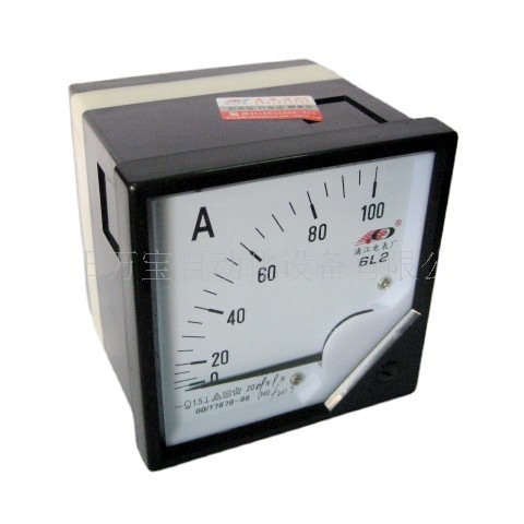 供应 小表头 机械表头 指针表 指针机械电流表6L2 100A(图)
