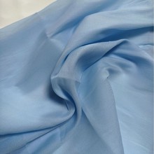 真丝皱超薄褶皱感透气面料 汉服大袖衫襦裙洛丽塔古风欧根纱面料