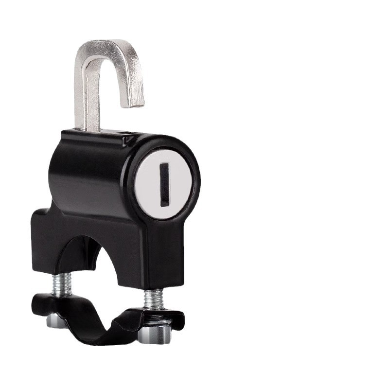 Cerradura antirrobo especial para cerradura de casco de gancho de vehículo eléctrico cerradura antirrobo para cerradura de casco de motocicleta de batería fija
