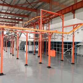 燃气喷塑设备 喷塑流水线挂具图片喷塑生产线一套价格注塑机自动