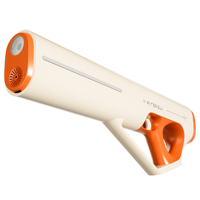 Transfronterizos nuevos cañones de agua eléctricas espaciales de alta tensión juguetes deslumbrantes de gran capacidad cañones de agua de tecnología negra al por mayor