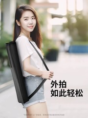 New Sanding Carbon Steel Mobile Phone Tripod Live Streaming Dedicated Three-legged Tripod Selfie Photography Video Bluetooth Remote Control Bracket