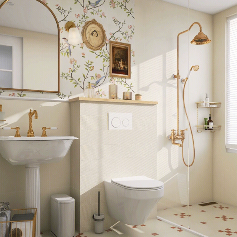 Зеленые, цветочные, птичьи и цветочные плитки для ванной комнаты 300x800, кухонные, туалетные, рифленые, тисненые, решетчатые, молочно-белые настенные плитки.