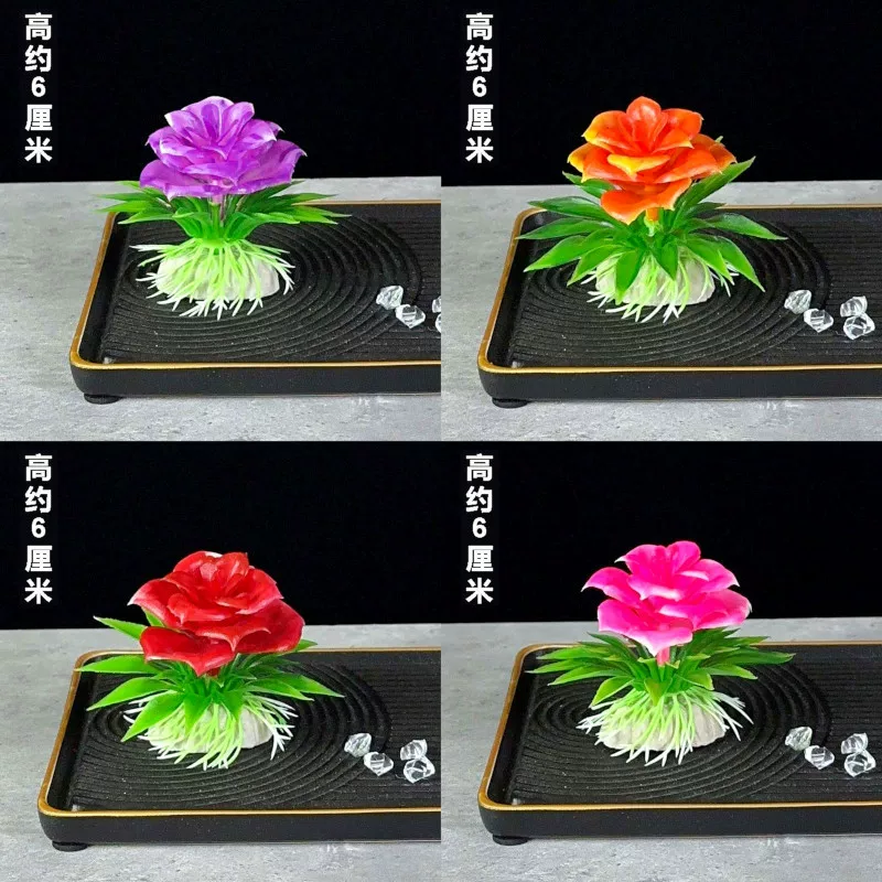 Hotel dishes Cold dishes decorative sashimi decorative flowers and plants restaurant fake flowers creative small decoration sushi embellishment flowers
