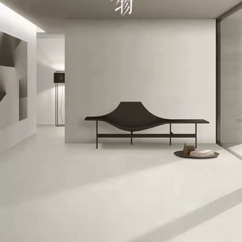 Мягкий свет плитка 750x1500 гостиная плитка полностью фарфоровая кожа глазурь микро-цементный кирпич кухня спальня все тело крем ветер