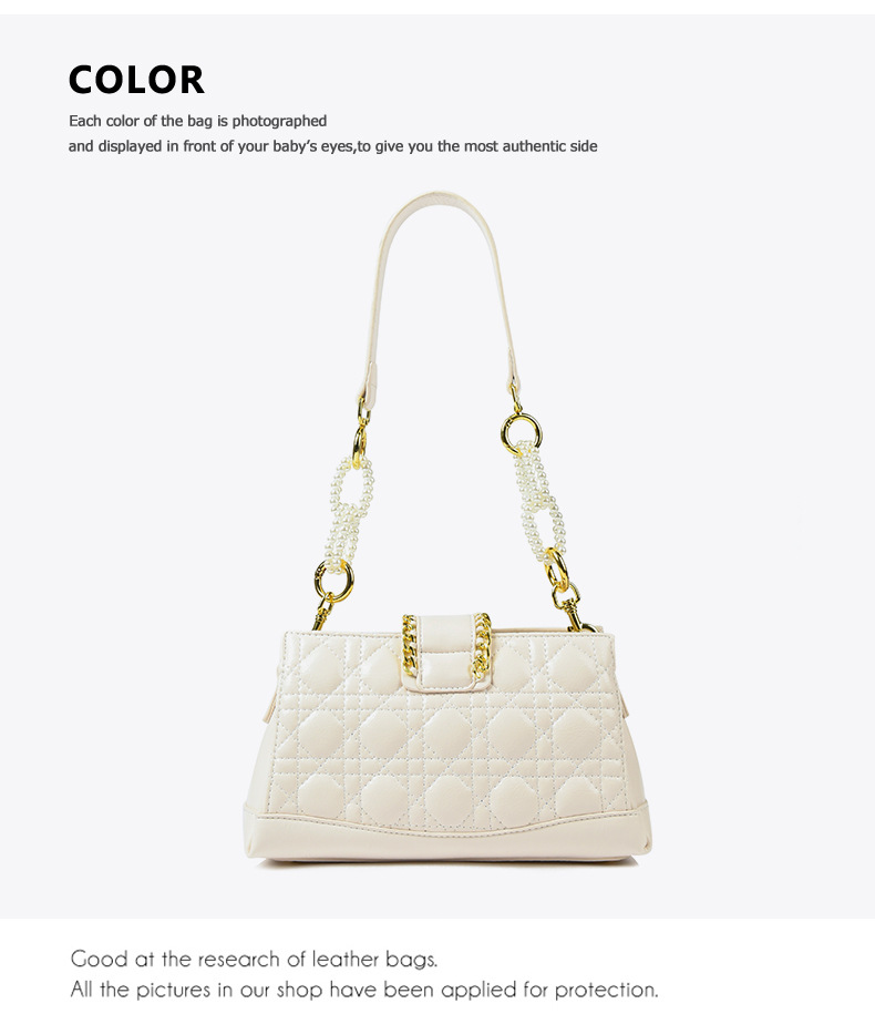 Klassieke dames schoudertas met ruitpatroon en luxe uitstraling_voghion.com