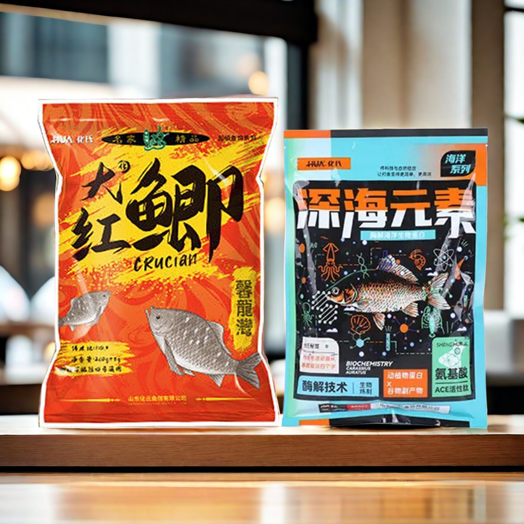 Huashi cebo plato grande carpa crucian un nido de loco N ° 4 carpa crucian N ° 6 gusano rojo crucian carpa fragante grande carpa crucian un cebo sin Fuerza Aérea