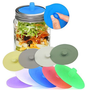Mason Jar Fermentation Lid Mason Cup Large Kimchi Sealed Lid Mason Bottle Silicone Lid Fermented Kimchi Lid