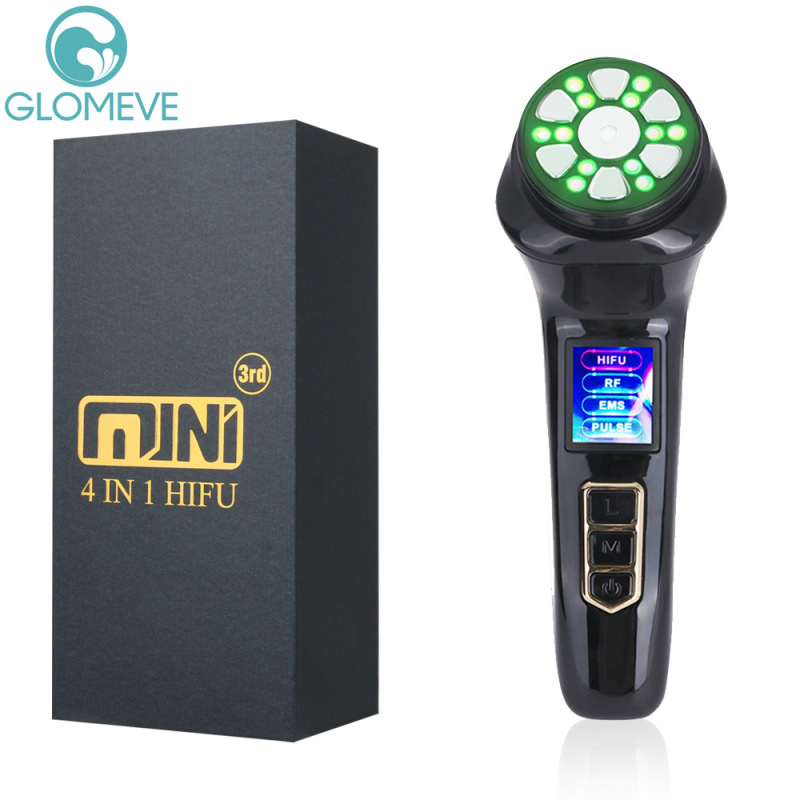 3世代Mini HiFu超音波ナイフ精雕器温热导入EMSマイクロ电気パルスプルアップ抚纹|undefined