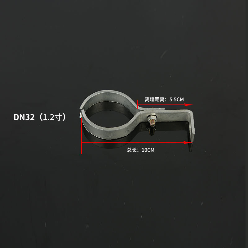 4 puntos 6 puntos 1 pulgada tarjeta de tubería de ángulo recto tarjeta de tubería de gas natural tarjeta de tubería de plomería soporte de fijación de tubería tarjeta de cola de pez tarjeta de sujeción