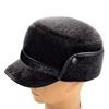 Warm hat, fashionable keep warm cap, for middle age, Korean style