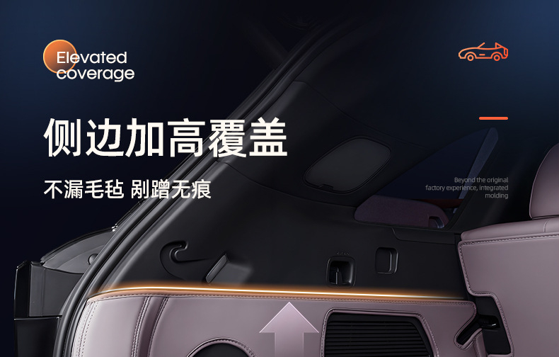 Specially Used for Nio Ec6 Trunk Mat, Fully Surrounded by 24 New Car Interior Decoration Accessories and Supplies