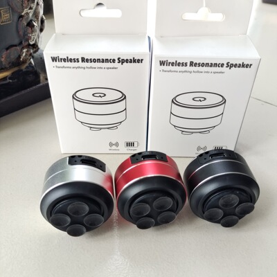 TWS Black Technology Technology Cone Trancring Bluetooth -динамик заводской завод по пересеченной палочке резонансной костяной проводимости бас Bluetooth