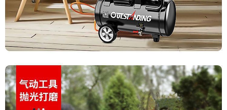 Air Compressor, Small Air Pump, Woodworking, Spray Painting, Decoration, High-Pressure Air Compressor, 220V, Silent, Oil-Free Compressor, Wholesale