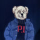 24 years of autumn and winter cotton heavy industry cartoon bear crew neck college age-reducing Joker sweater men's and women's sweater supply