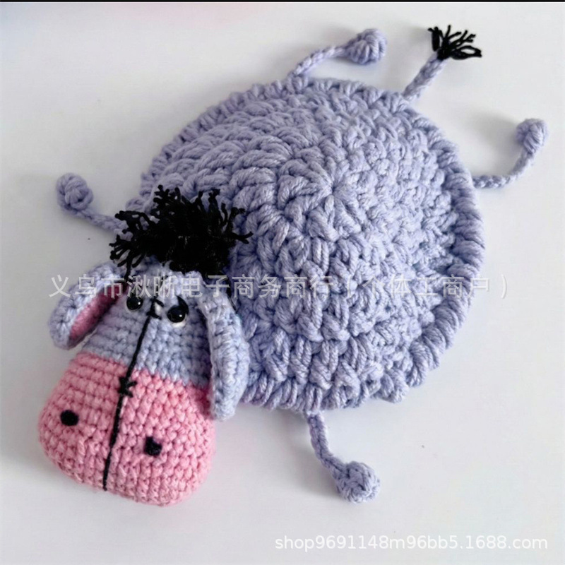 Productos ganchos descomprimidos para cojines de tazas de animales, ardilla, rana, tortuga, aislamiento térmico extraño, cojines de agujas de acoplamiento image 19