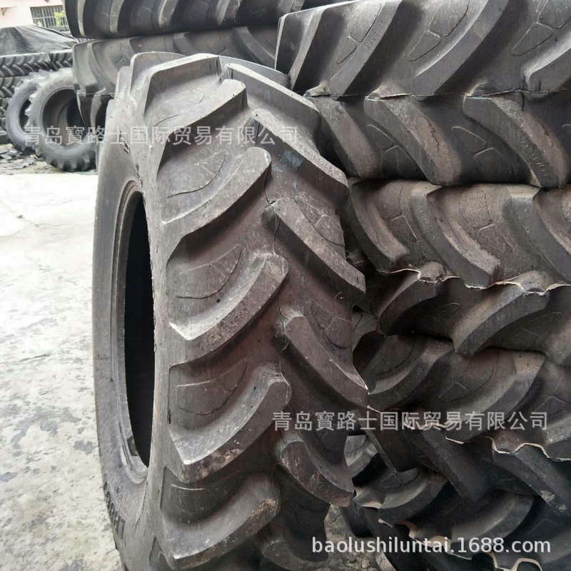 大马力拖拉机轮胎 420/90R30 16.9R30 子午线人字轮胎