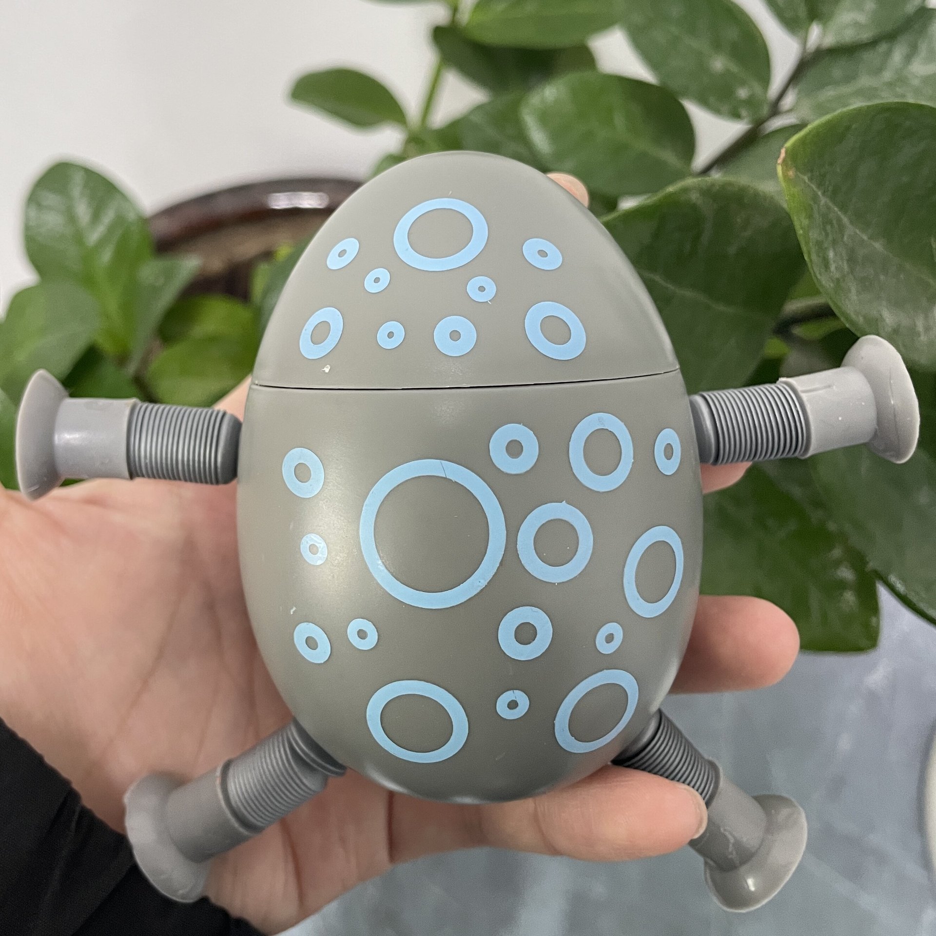 Transfronterizo robot flexible tubo telescópico niño puzzle dibujos animados estirados ventosa interacción padre-hijo creativo juguete descompresión