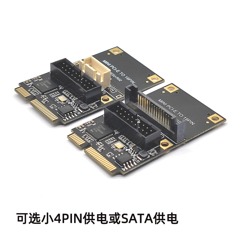 MINI PCI-EתUSB3.2 GEN1ǰ��19��5Gbps��չ��2��ת�ӿ�֧�ְ��