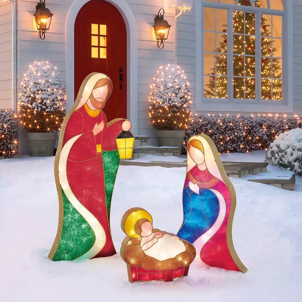25*20cm Quantity Party Occasion Christmas Easter Classical Cartoon Metal Party Decorative Props