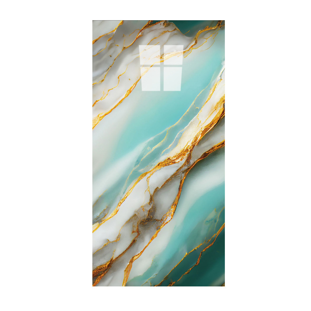 comercio exterior transfronterizo mayorista imitación de azulejos de pared pegatinas de espesor impermeable a prueba de humedad placa de aluminio autoadhesiva placa de pared decoración pegatinas de escultura