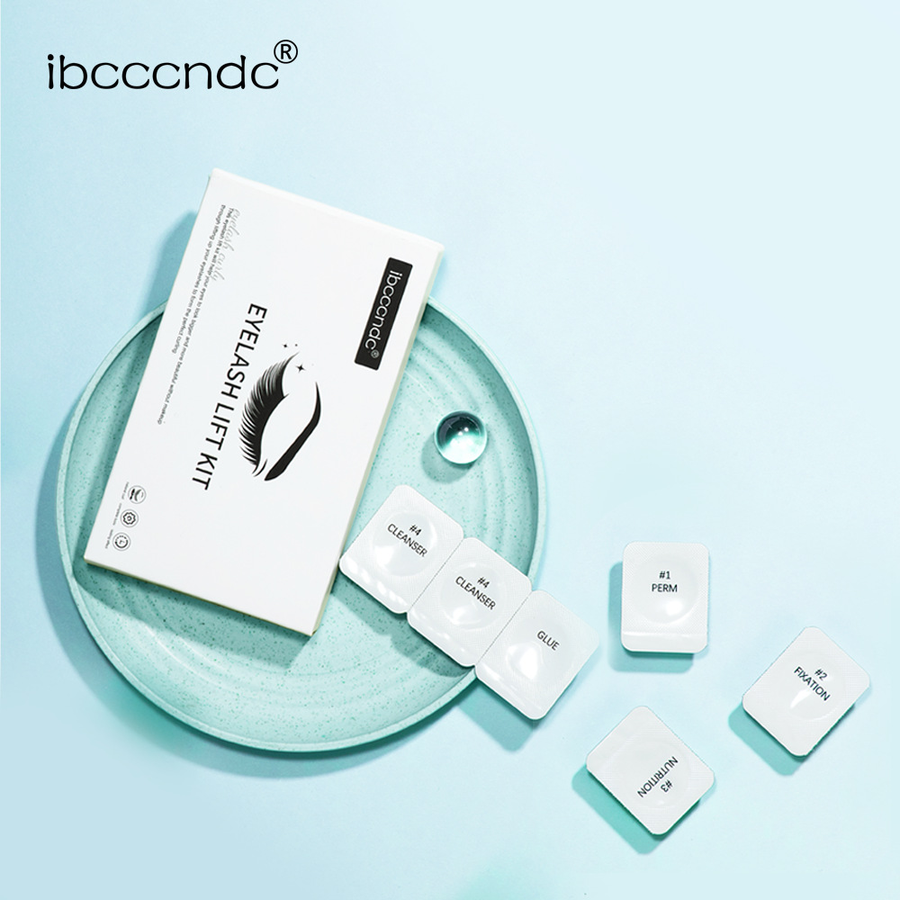 ibcccndc Eyelash perming set, disposable cold eyelash perming tool, simple eyelash perming and curling set undefined