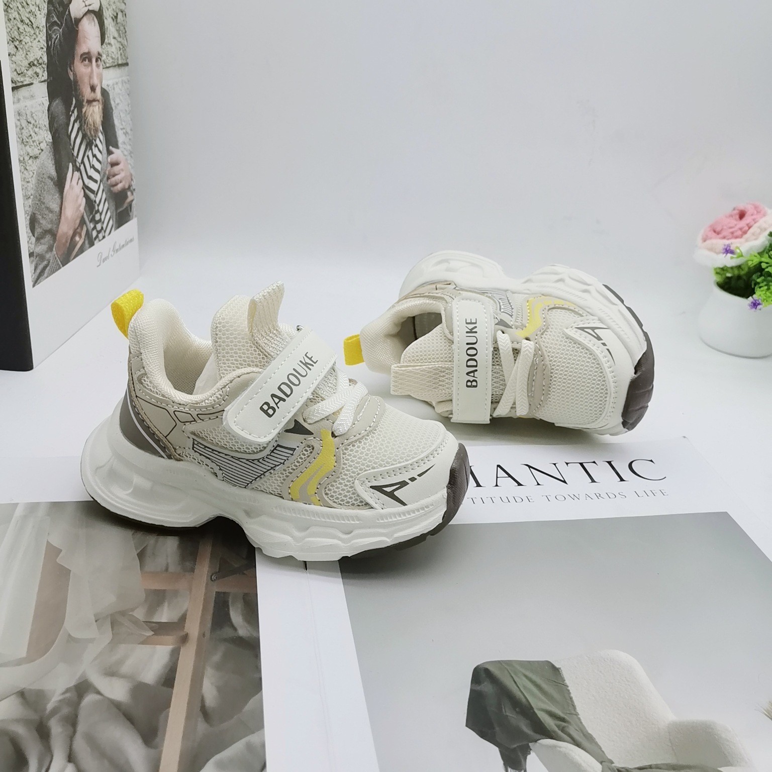 Zapatos deportivos Badoke nuevos para niños, tallas 22-31, zapatos para niños, zapatos de suela blanda para bebés, zapatos para niñas pequeñas