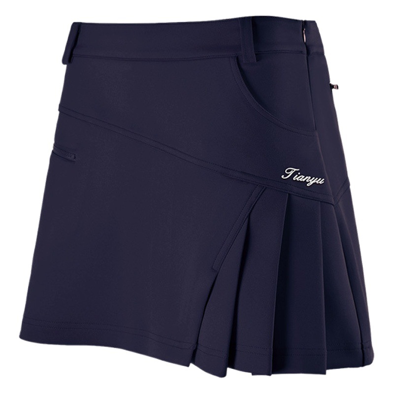 Wholesale Golf Skirts, Anti-Exposure Pleated Skirts with Lining, Summer Women's Skirts, Badminton Skirts