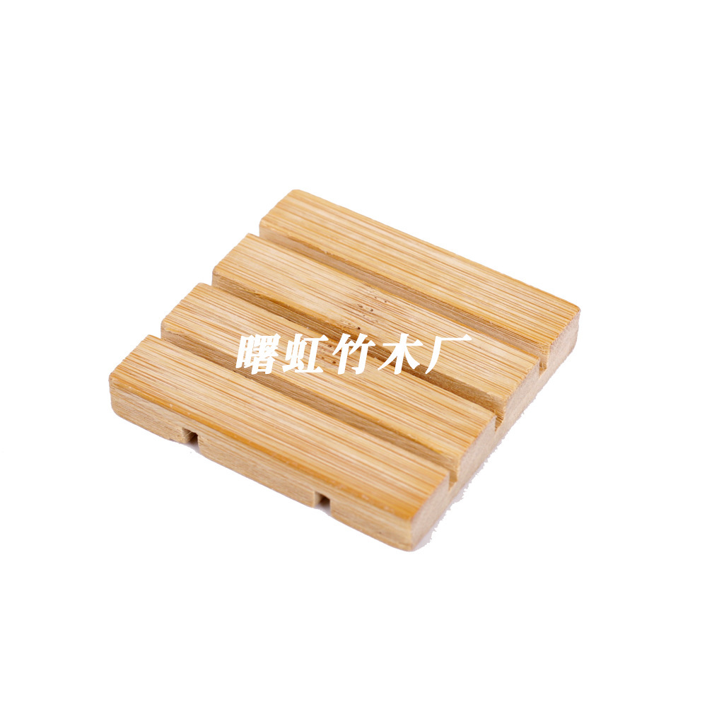 Factory Soap Dish Bamboo Wood Handmade Soap Rack Export Soap Tray