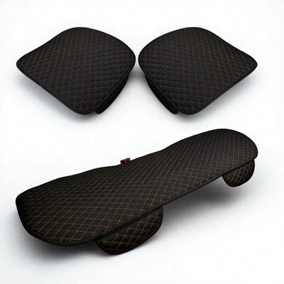 Seat cushion, seat cover, No-Tie Breathable Three-Piece Set