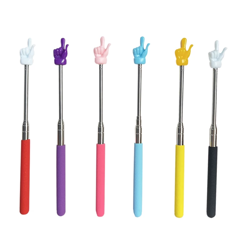 Teacher Stick Teacher's Retractable Classroom Pointer Primary School Student Indicator Finger School Supplies Pen Pointer Pointer Reading