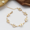 Universal bracelet flower-shaped, internet celebrity, flowered, wholesale