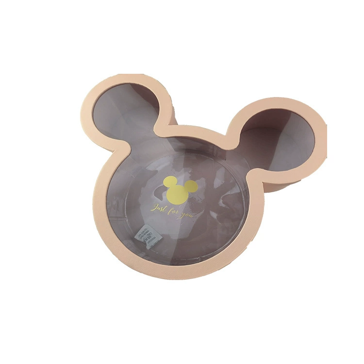 Mickey Head Gift Box Spring Festival Valentine's Day Wedding Souvenir Empty Box Paper Flower Box