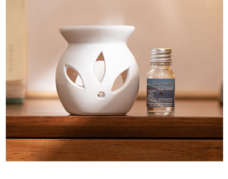 24 Quantity Home, Daily Occasion Elegant Simple Style Letter Ceramics Candle Aromatherapy Aromatherapy Furnace Home Fragrance