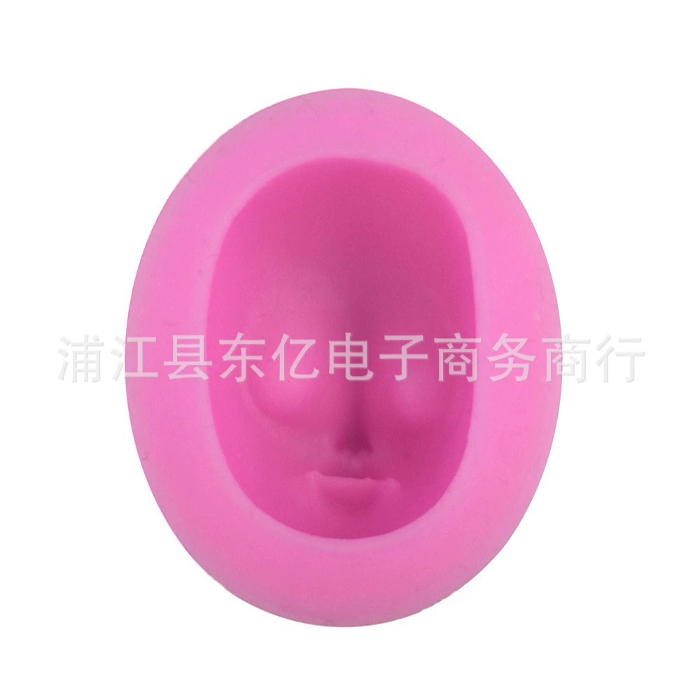 Doll, silicone mold to create double eyelids, clay, handmade