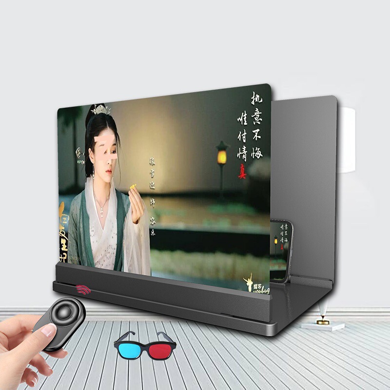[5k Blu-ray 10D 超クリア] 携帯電話スクリーンアンプ 20inch 大画面アーティファクト投影ディスプレイ高精細保護|undefined
