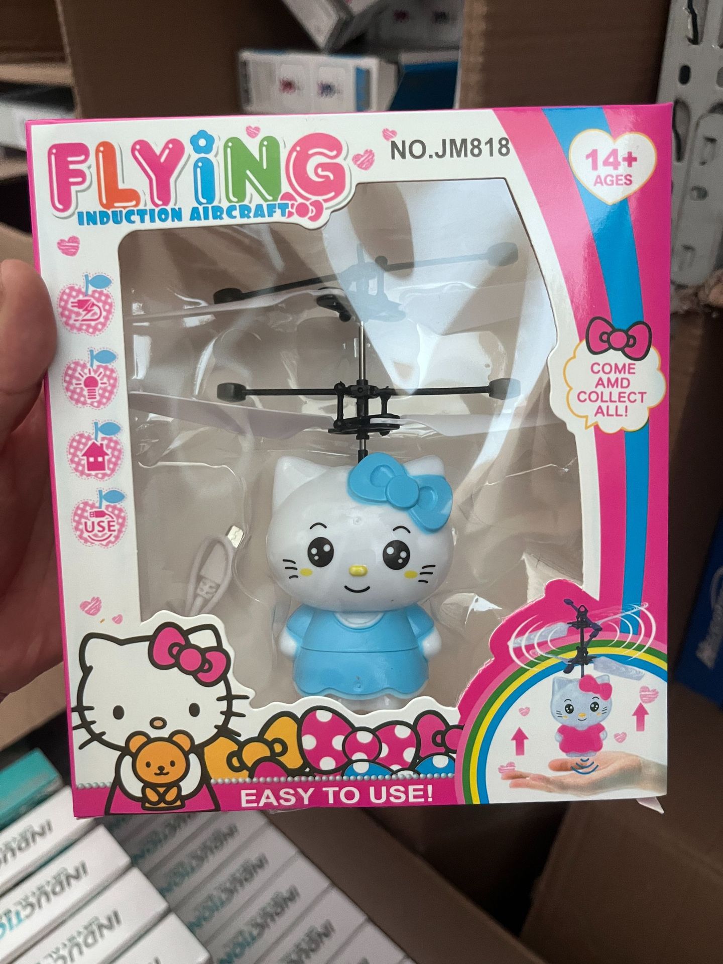 KT CAT Aircraft Blue
