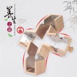 腹部十字灸器具温灸器具火龙灸专用工具龙骨督脉长蛇灸隔铺姜木制