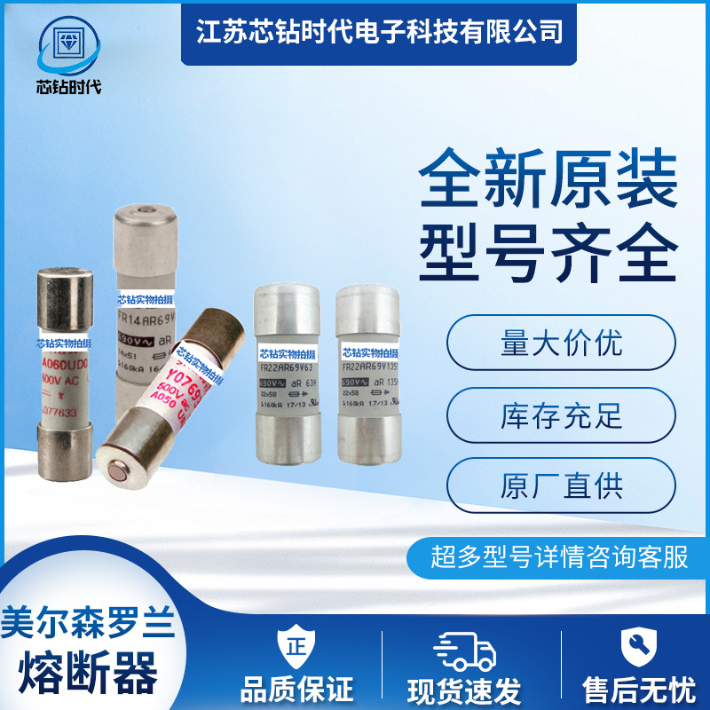 FD27GRB66V5T	T098595 FD27GRB66V6,3T	Z098600 Ferraz罗兰熔断器