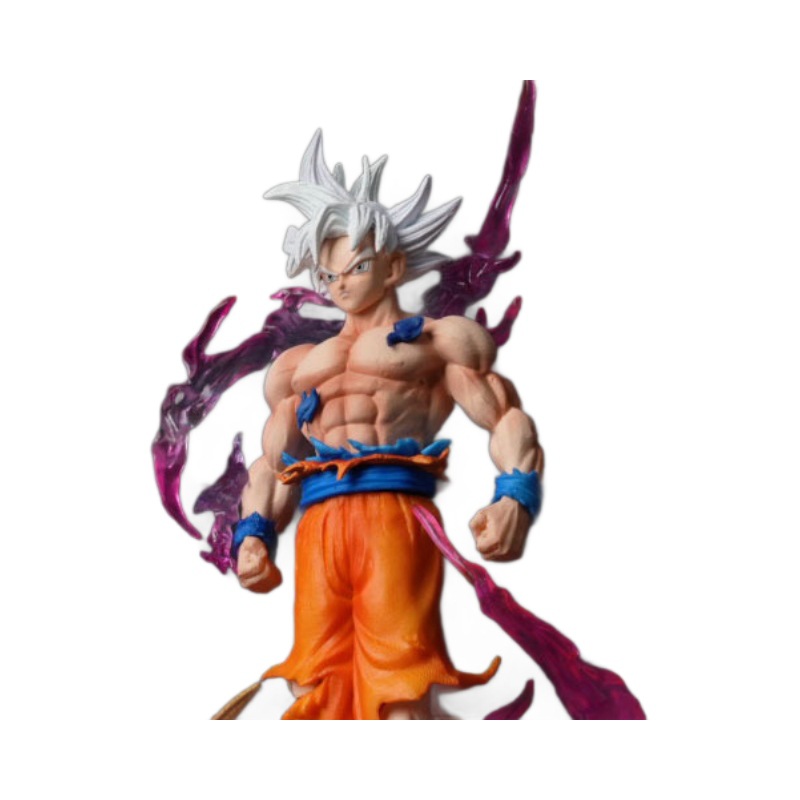 La mano de anime de Dragon Ball está a gusto, Wukong Wujita Super Saiyan Doll puede brillar adornos de escritorio