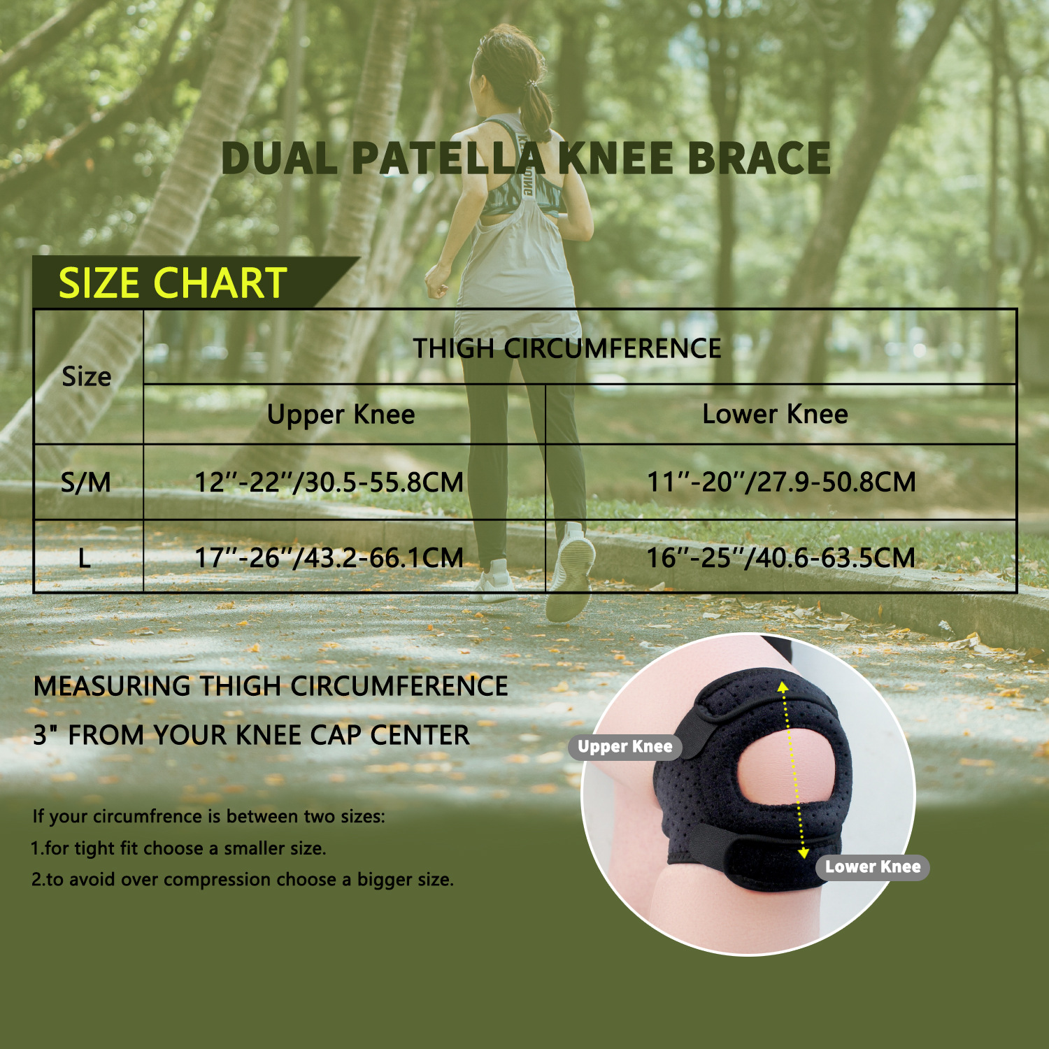 Title 2, Patella Retinaculum Profi-Sport Knieschützer Kn...