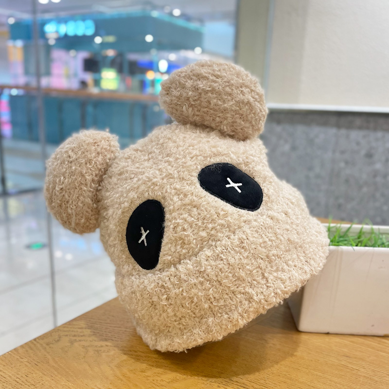 Panda Wool Hat Khaki