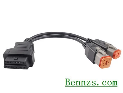 Avtomobil diaqnostika alətləri Motorcycle Diagnostic Line 4pin - harley-46-needles