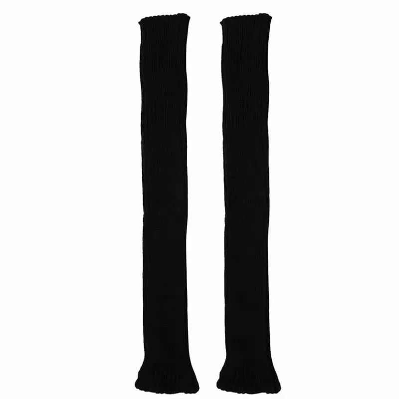 Knee socks, knitted gaiters, keep warm demi-season knee pads