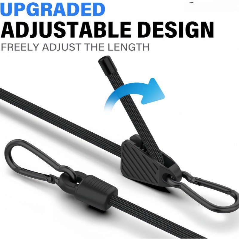 Amazon's Best-Selling Luggage Straps, Adjustable Length Straps, Electric Motorcycle Luggage Fixing Elastic Straps, in Stock