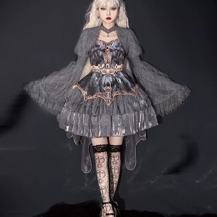 Dress, swan, Lolita style