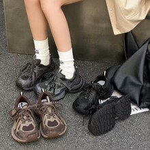 【2025秋季新款】爆款欧货复古增高休闲运动百搭老爹鞋女鞋鞋子