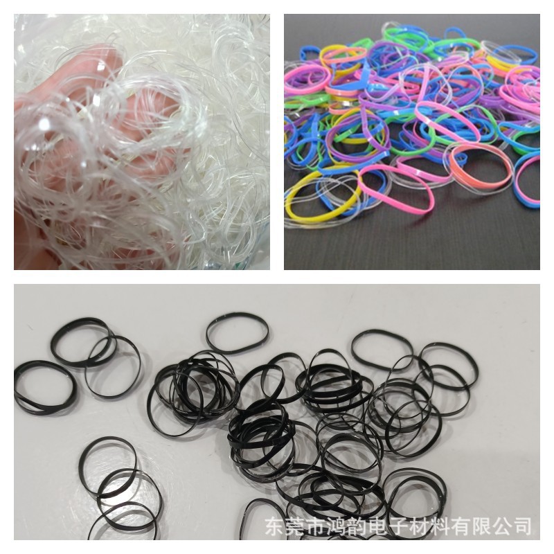 厂家批发透明橡胶圈 高弹力高温TPU橡胶圈 工业防老化橡皮筋