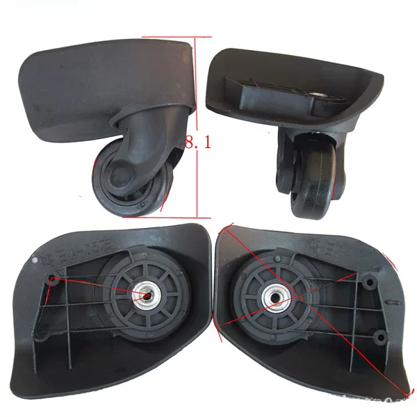 A05 mute wheel trolley case luggage case password box luggage bag wheel accessories universal wheel caster